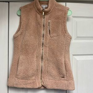 Women’s Fur Calvin Klein Vest, Size XS(runs big)